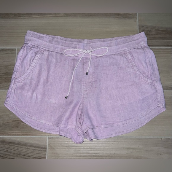 LOFT Lavender Linen Blend Shorts ✨💜☀️😎 - Picture 1 of 5